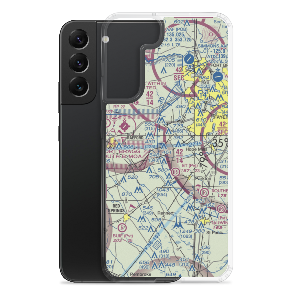 Allens Airport (US-1003) VFR Sectional Samsung Case Samsung Galaxy S22 Plus model shown