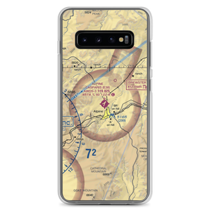 Alpine Casparis Municipal Airport (E38) VFR Sectional Samsung Case