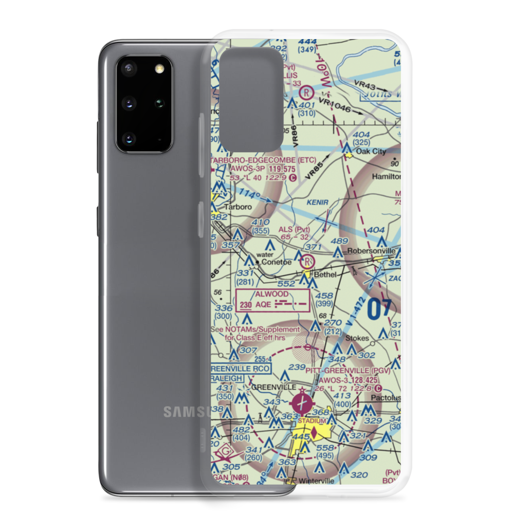 Als Airport (NR40) VFR Sectional Samsung Case Samsung Galaxy S20 Plus model shown