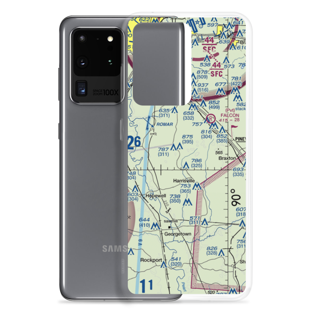 Alton Field (MS83) VFR Sectional Samsung Case Samsung Galaxy S20 Ultra model shown