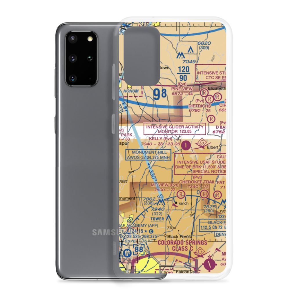Ambrosich Field (4CO7) VFR Sectional Samsung Case Samsung Galaxy S20 Plus model shown