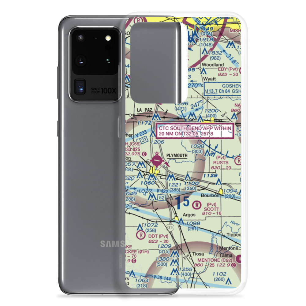 Ames Field (46IN) VFR Sectional Samsung Case Samsung Galaxy S20 Ultra model shown