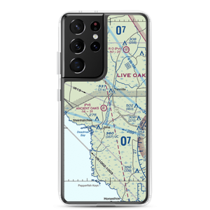 Ancient Oaks Airport (39FD) VFR Sectional Samsung Case