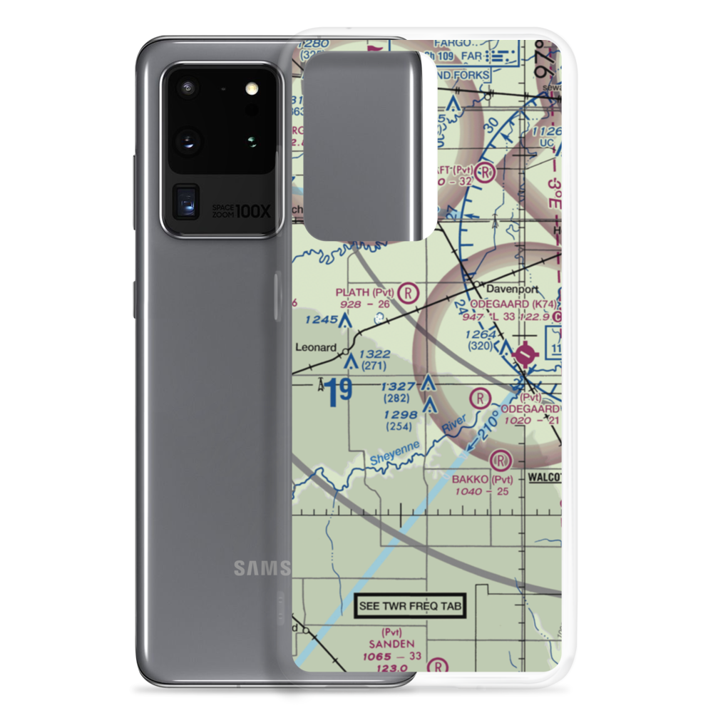 Andvik Airport (1ND3) VFR Sectional Samsung Case Samsung Galaxy S20 Ultra model shown