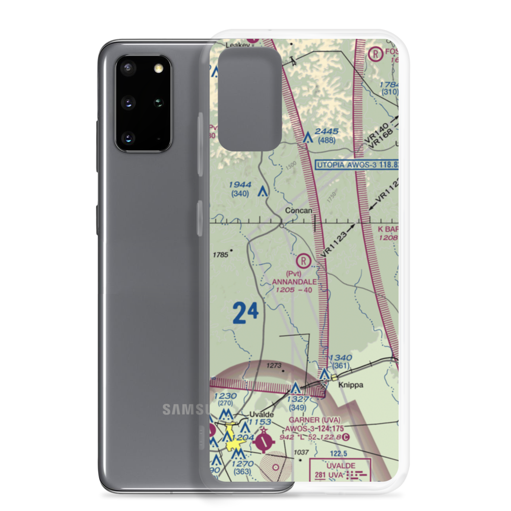 Annandale Ranch Airport (2XS7) VFR Sectional Samsung Case Samsung Galaxy S20 Plus model shown