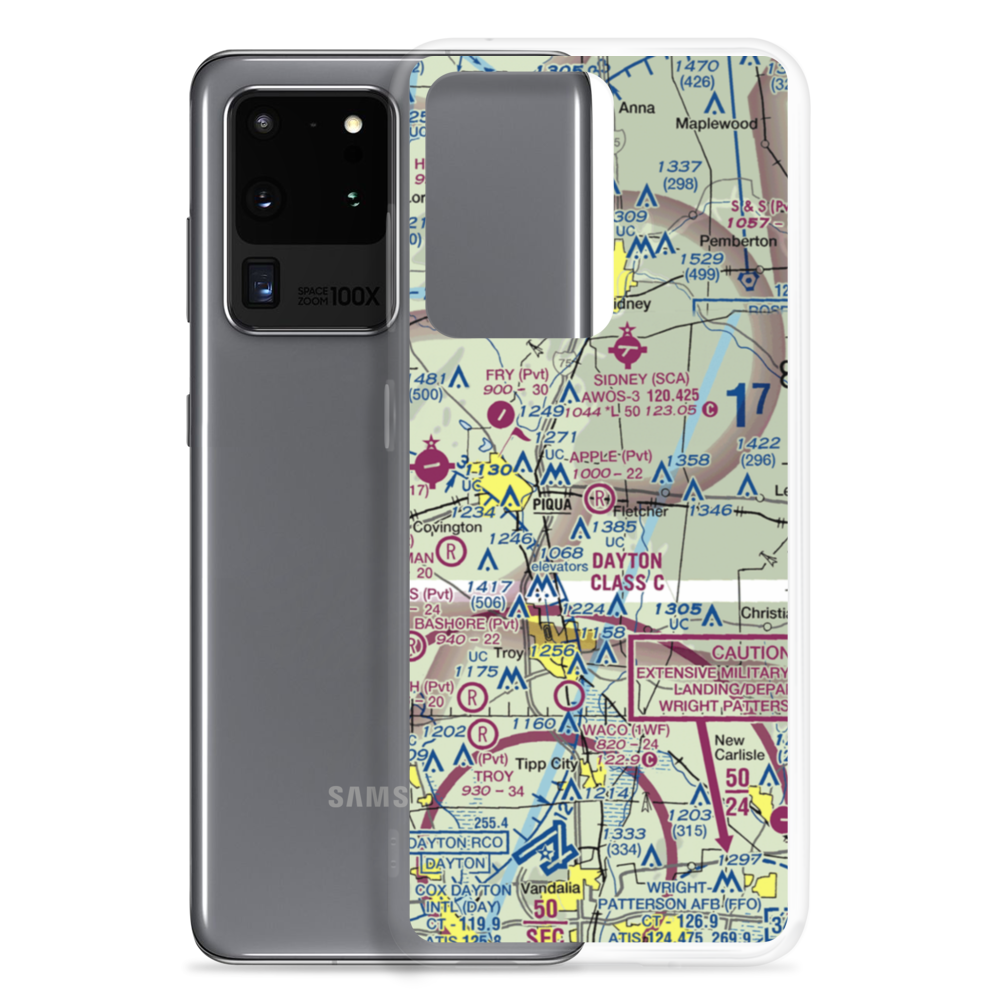 Apple Airport (0OH7) VFR Sectional Samsung Case Samsung Galaxy S20 Ultra model shown
