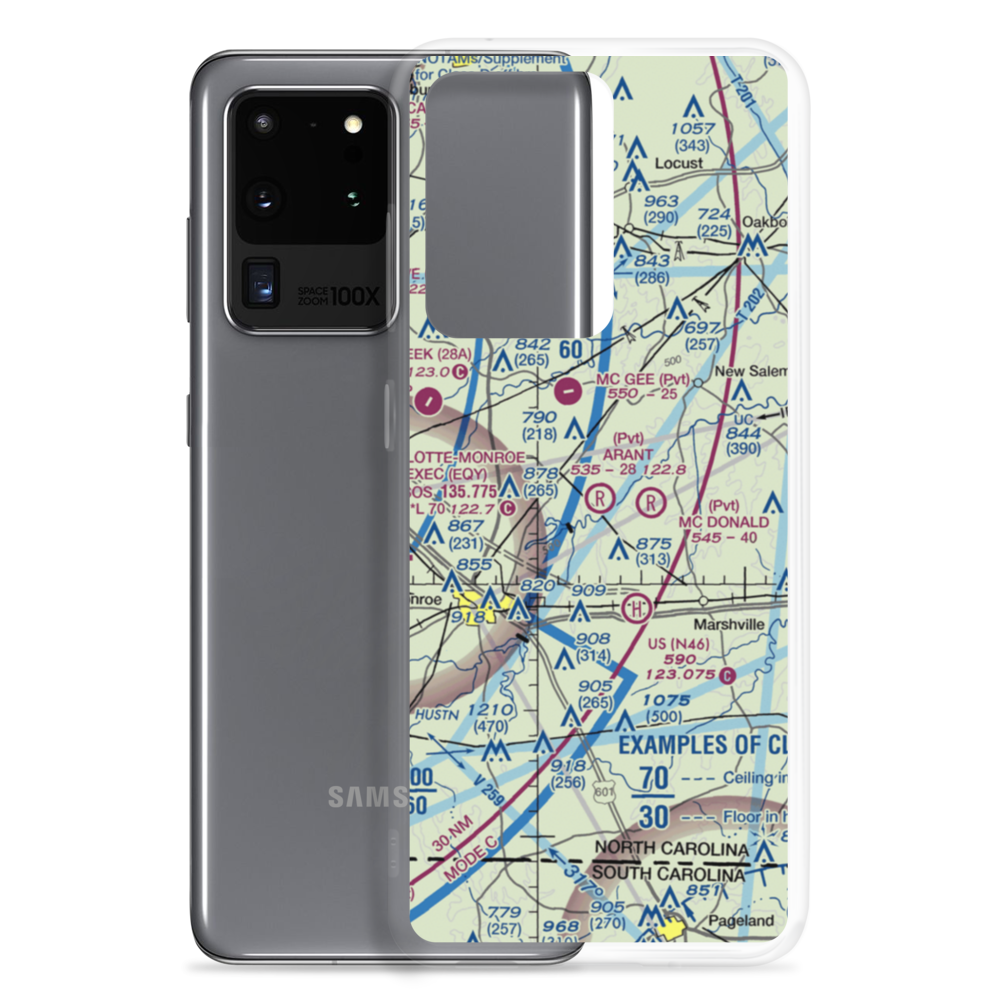 Arant Airport (1NC6) VFR Sectional Samsung Case Samsung Galaxy S20 Ultra model shown