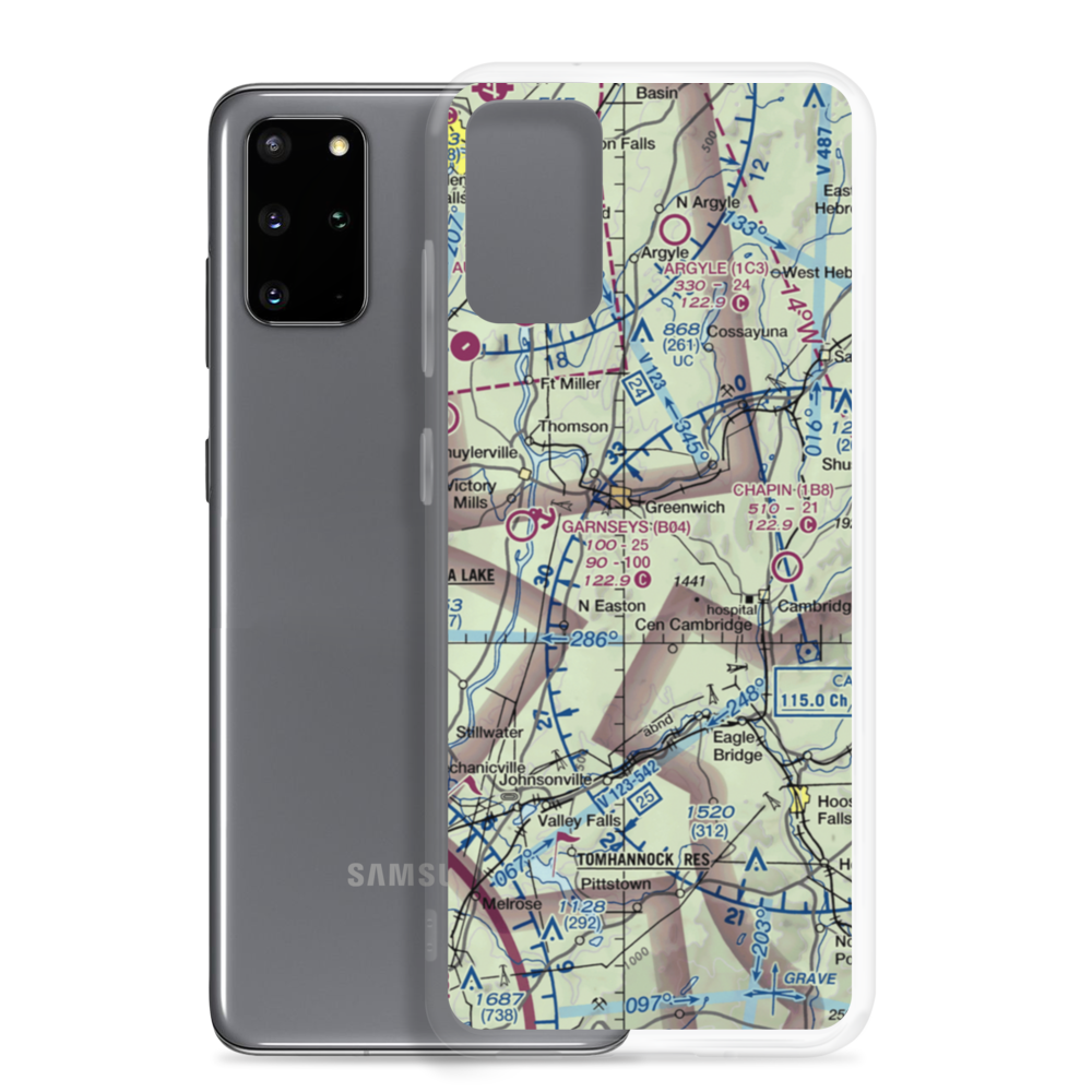 Archdale Meadows Airport (NY63) VFR Sectional Samsung Case Samsung Galaxy S20 Plus model shown