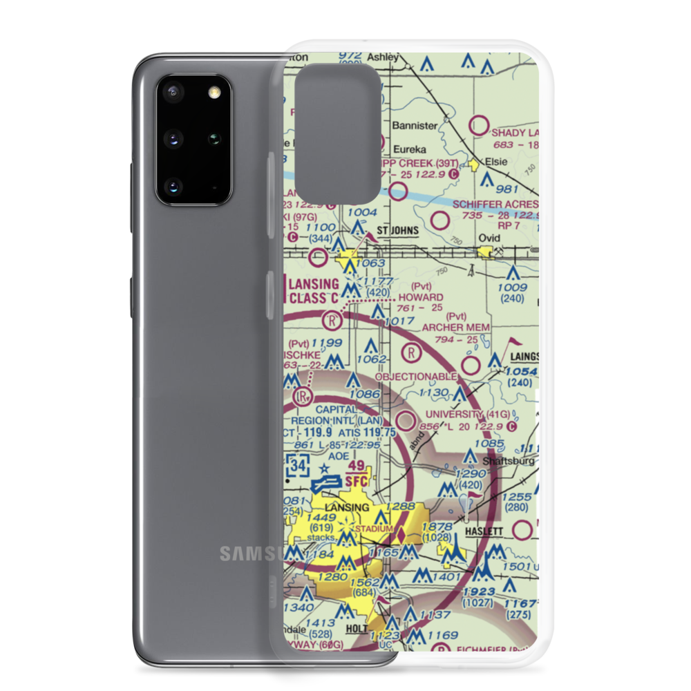 Archer Memorial Field (2S3) VFR Sectional Samsung Case Samsung Galaxy S20 Plus model shown