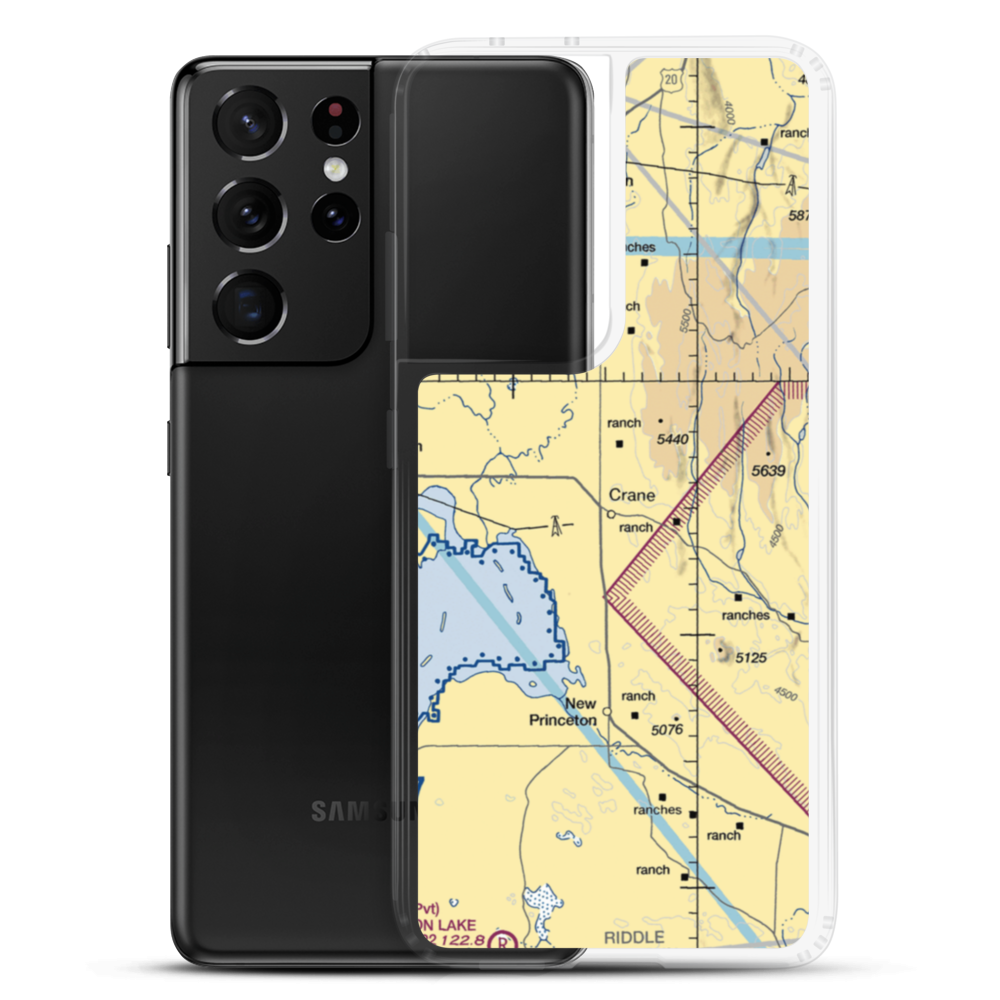 Arnold Airstrip (7OR1) VFR Sectional Samsung Case Samsung Galaxy S21 Ultra model shown