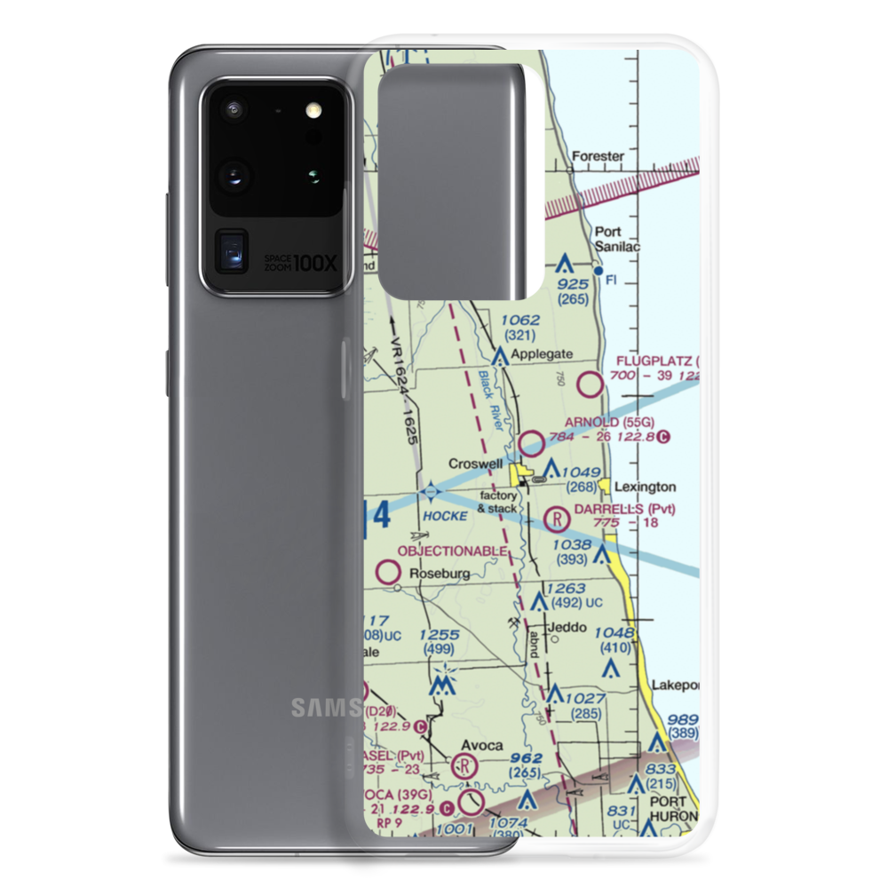 Arnold Field (55G) VFR Sectional Samsung Case Samsung Galaxy S20 Ultra model shown