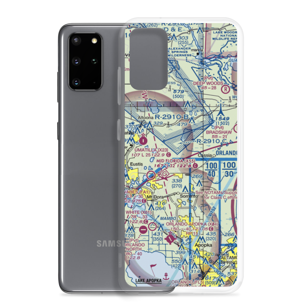 Ashley Field (FL47) VFR Sectional Samsung Case Samsung Galaxy S20 Plus model shown
