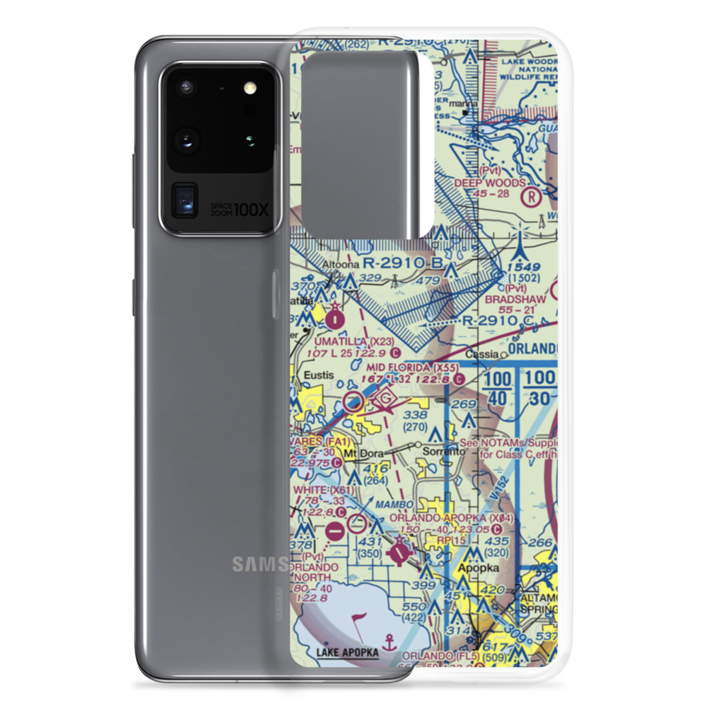 Ashley Field (FL47) VFR Sectional Samsung Case Samsung Galaxy S20 Ultra model shown