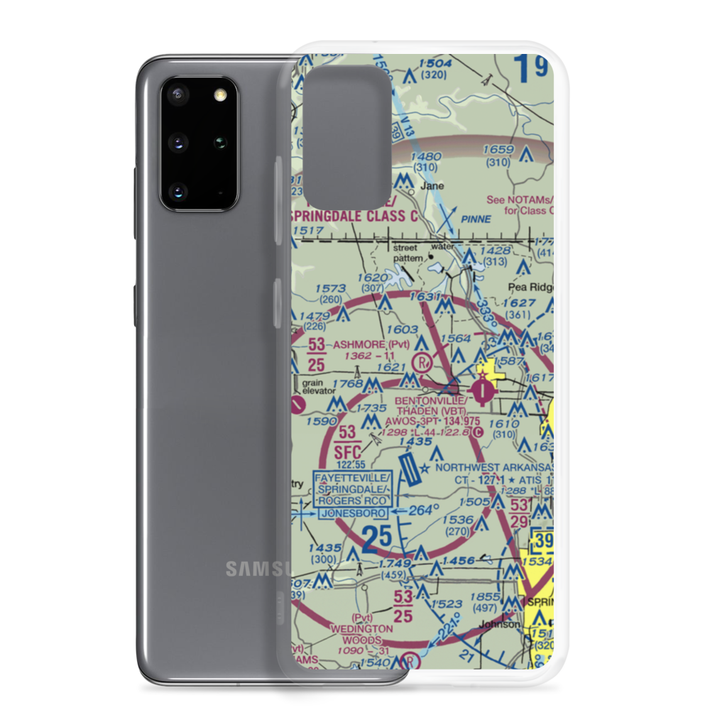 Ashmore Field (2AR5) VFR Sectional Samsung Case Samsung Galaxy S20 Plus model shown