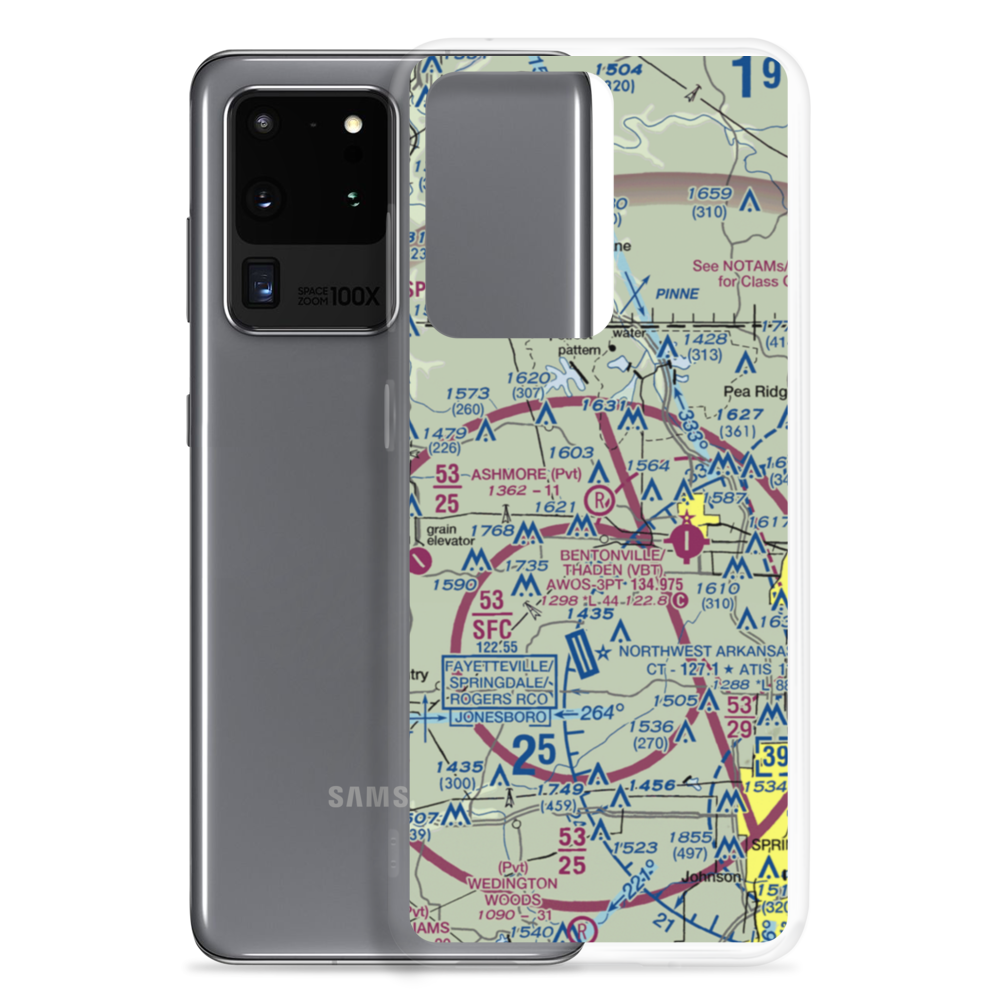 Ashmore Field (2AR5) VFR Sectional Samsung Case Samsung Galaxy S20 Ultra model shown