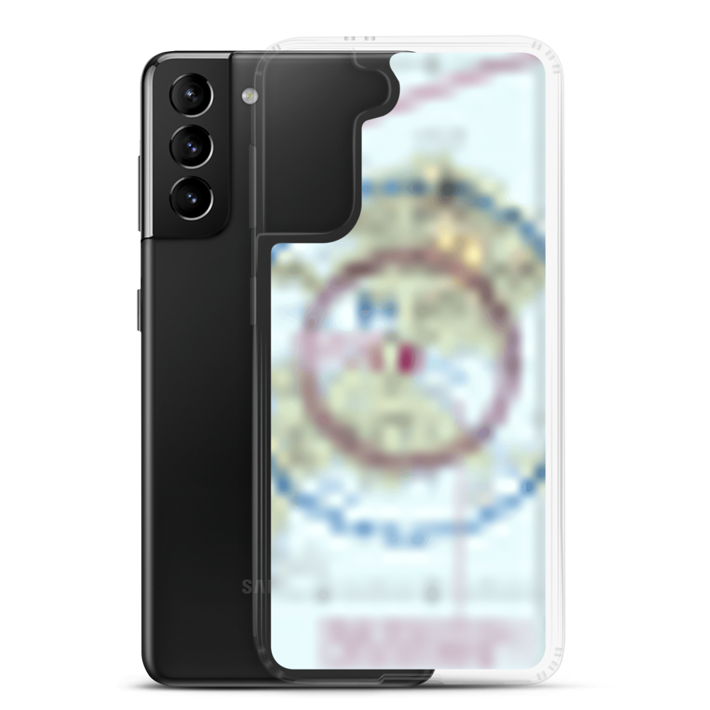 Atka Airport (AKA) VFR Sectional Samsung Case Samsung Galaxy S21 Plus model shown