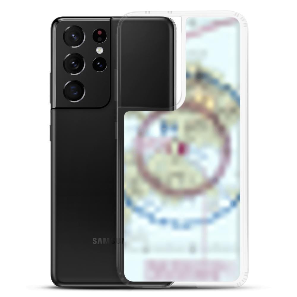 Atka Airport (AKA) VFR Sectional Samsung Case Samsung Galaxy S21 Ultra model shown