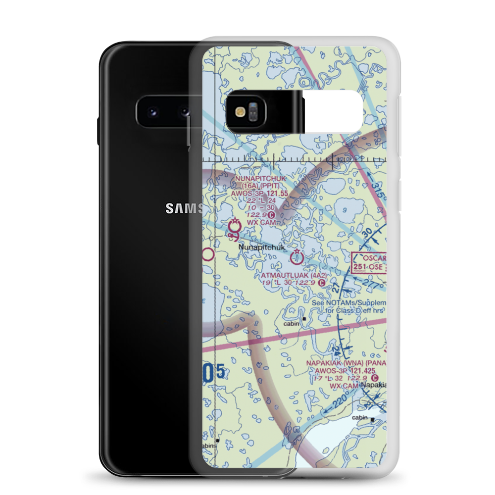 Atmautluak Airport (4A2) VFR Sectional Samsung Case Samsung Galaxy S10 model shown