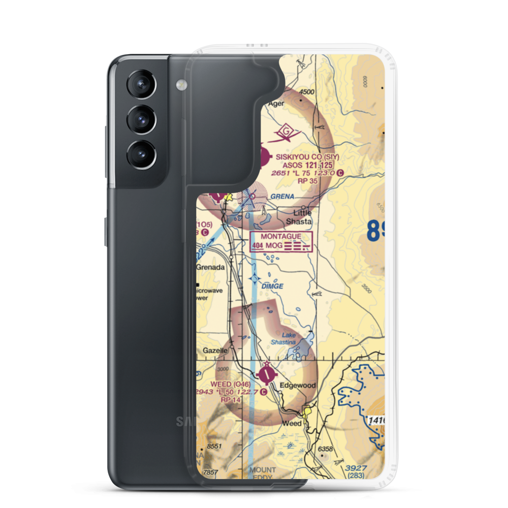 Avery Ranch Airstrip (US-0058) VFR Sectional Samsung Case Samsung Galaxy S21 model shown