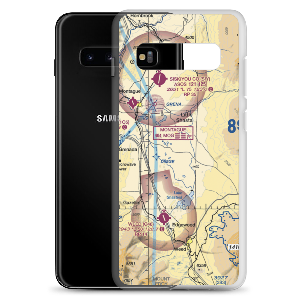 Avery Ranch Airstrip (US-0058) VFR Sectional Samsung Case Samsung Galaxy S10+ model shown
