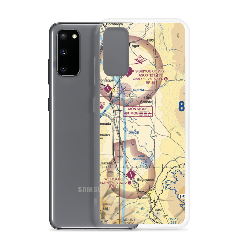 Avery Ranch Airstrip (US-0058) VFR Sectional Samsung Case Samsung Galaxy S20 model shown
