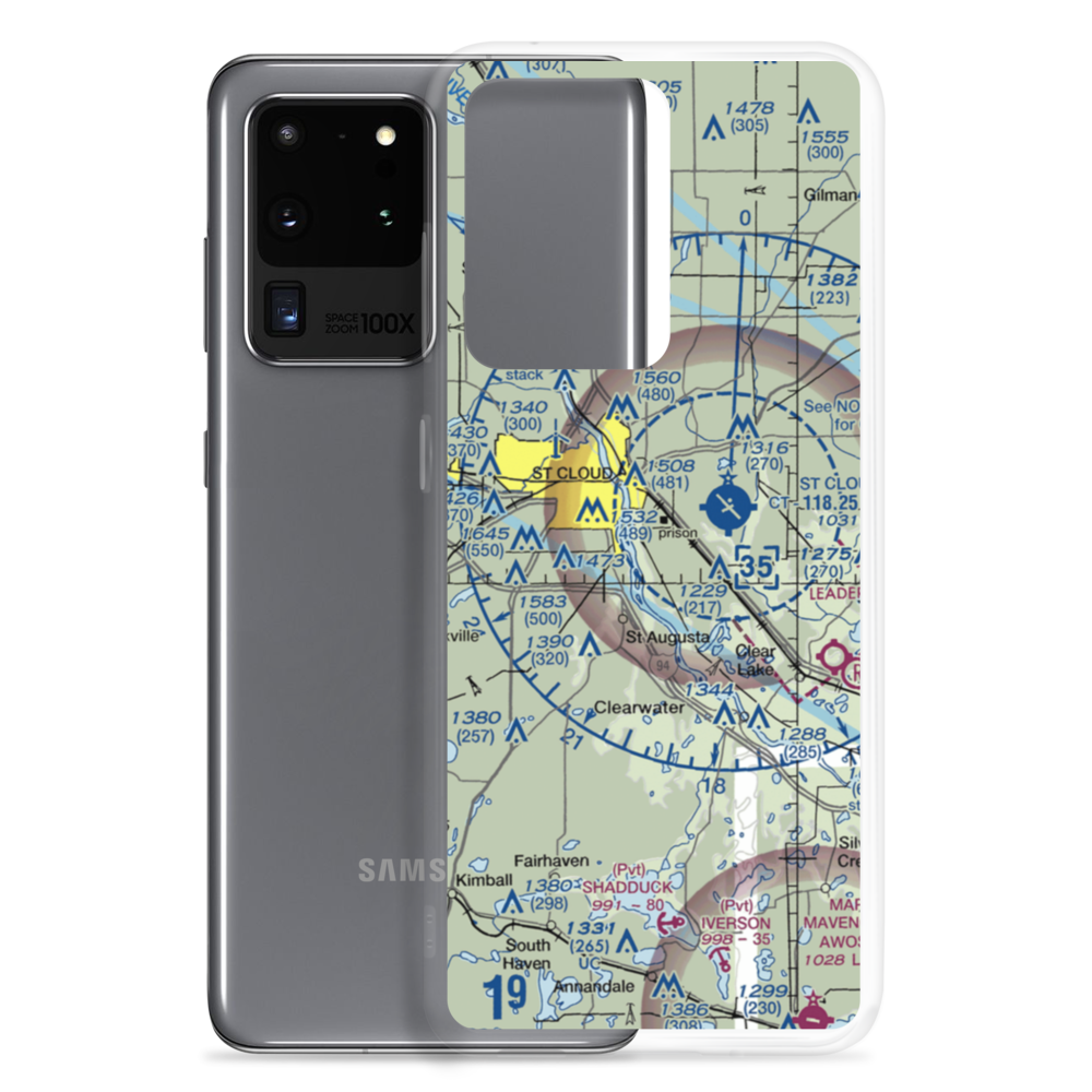 Aysta Field (3MN8) VFR Sectional Samsung Case Samsung Galaxy S20 Ultra model shown