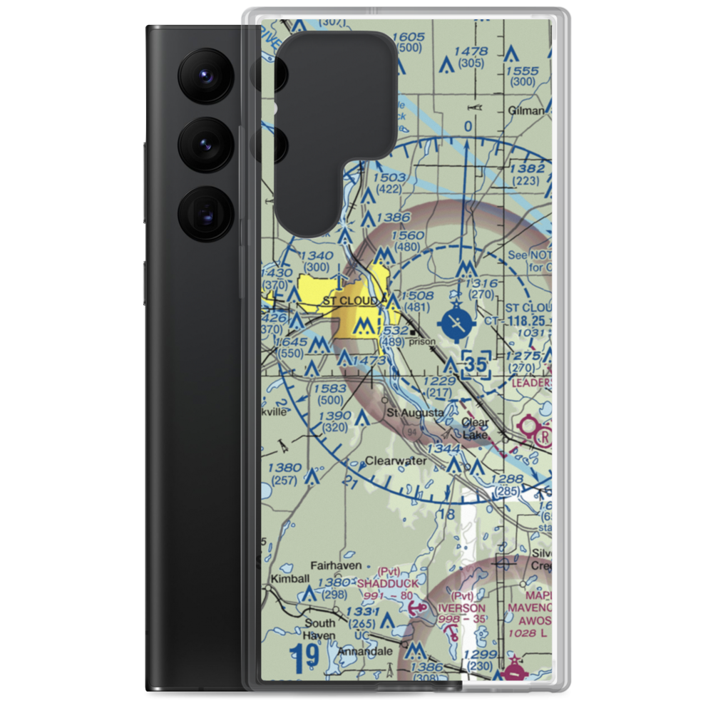 Aysta Field (3MN8) VFR Sectional Samsung Case Samsung Galaxy S22 Ultra model shown