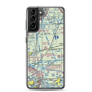 B & C Airport (IL99) VFR Sectional Samsung Case