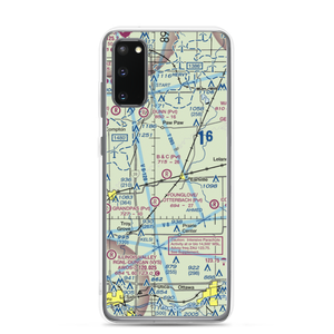 B & C Airport (IL99) VFR Sectional Samsung Case
