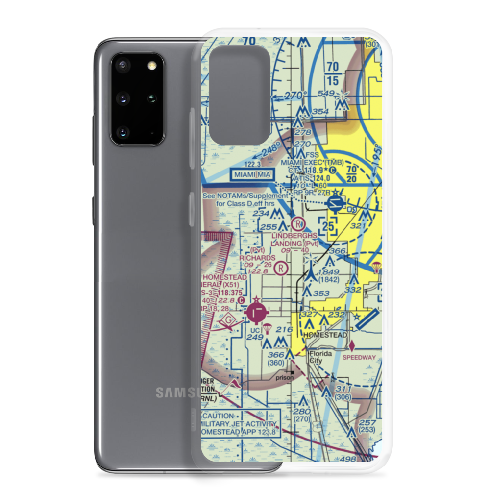 B & L Farms Airport (11FA) VFR Sectional Samsung Case Samsung Galaxy S20 Plus model shown