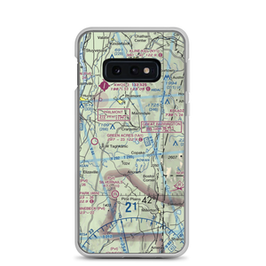 B Flat Farm Airport (3NK8) VFR Sectional Samsung Case