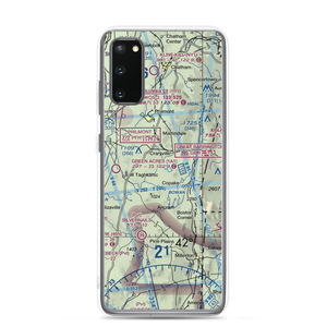 B Flat Farm Airport (3NK8) VFR Sectional Samsung Case