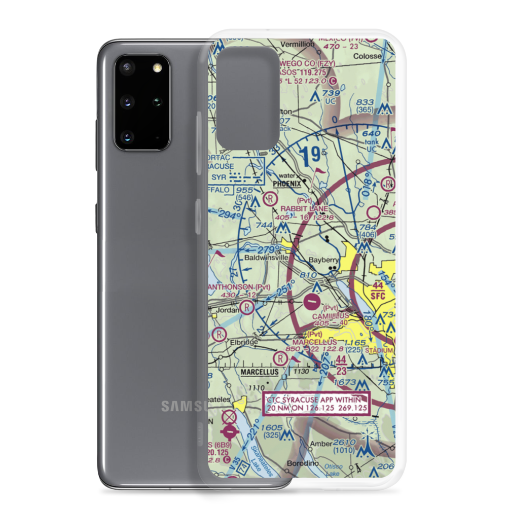 B-Ville Airpark (4NK1) VFR Sectional Samsung Case Samsung Galaxy S20 Plus model shown