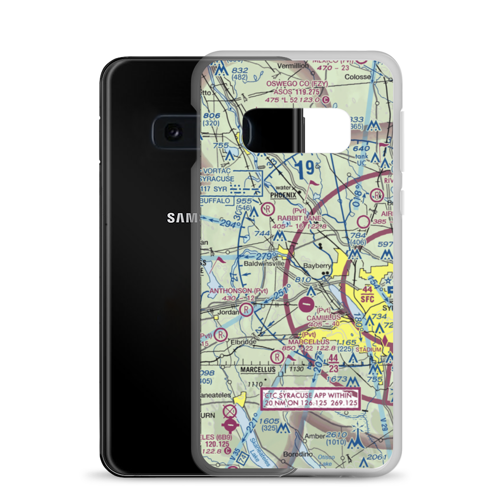 B-Ville Airpark (4NK1) VFR Sectional Samsung Case Samsung Galaxy S10e model shown