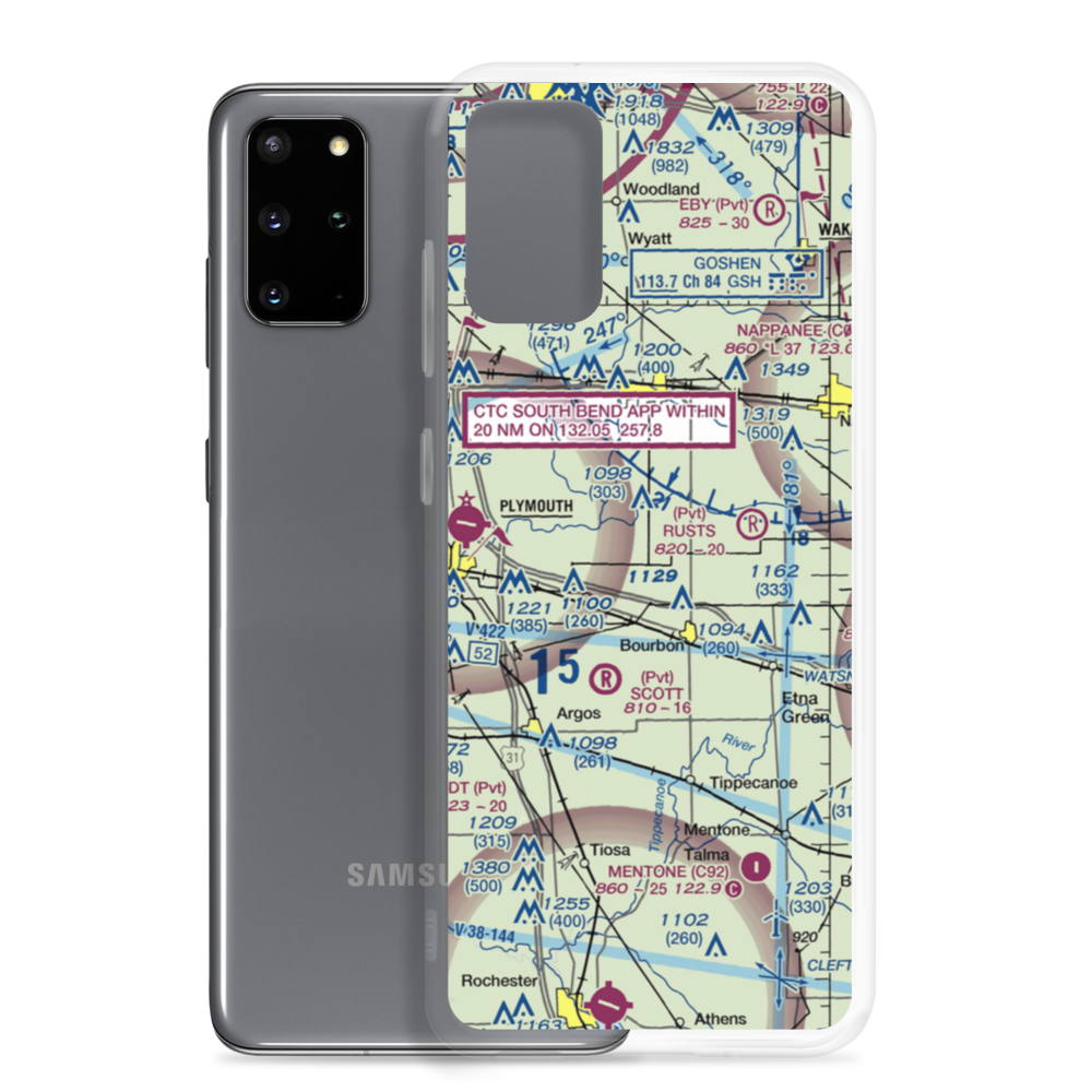 Ball Field (4IN5) VFR Sectional Samsung Case Samsung Galaxy S20 Plus model shown