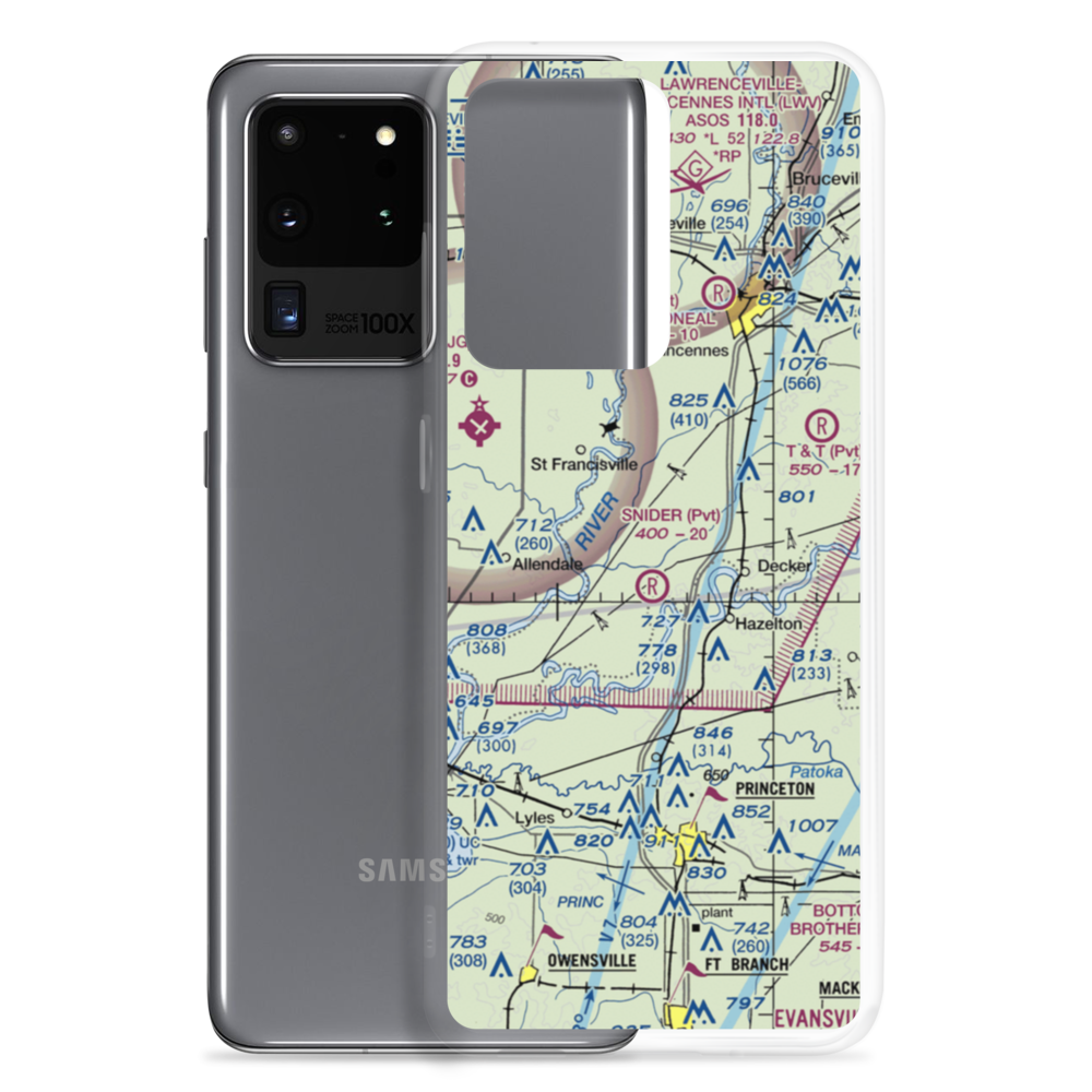 Bandmill Field (9IN4) VFR Sectional Samsung Case Samsung Galaxy S20 Ultra model shown