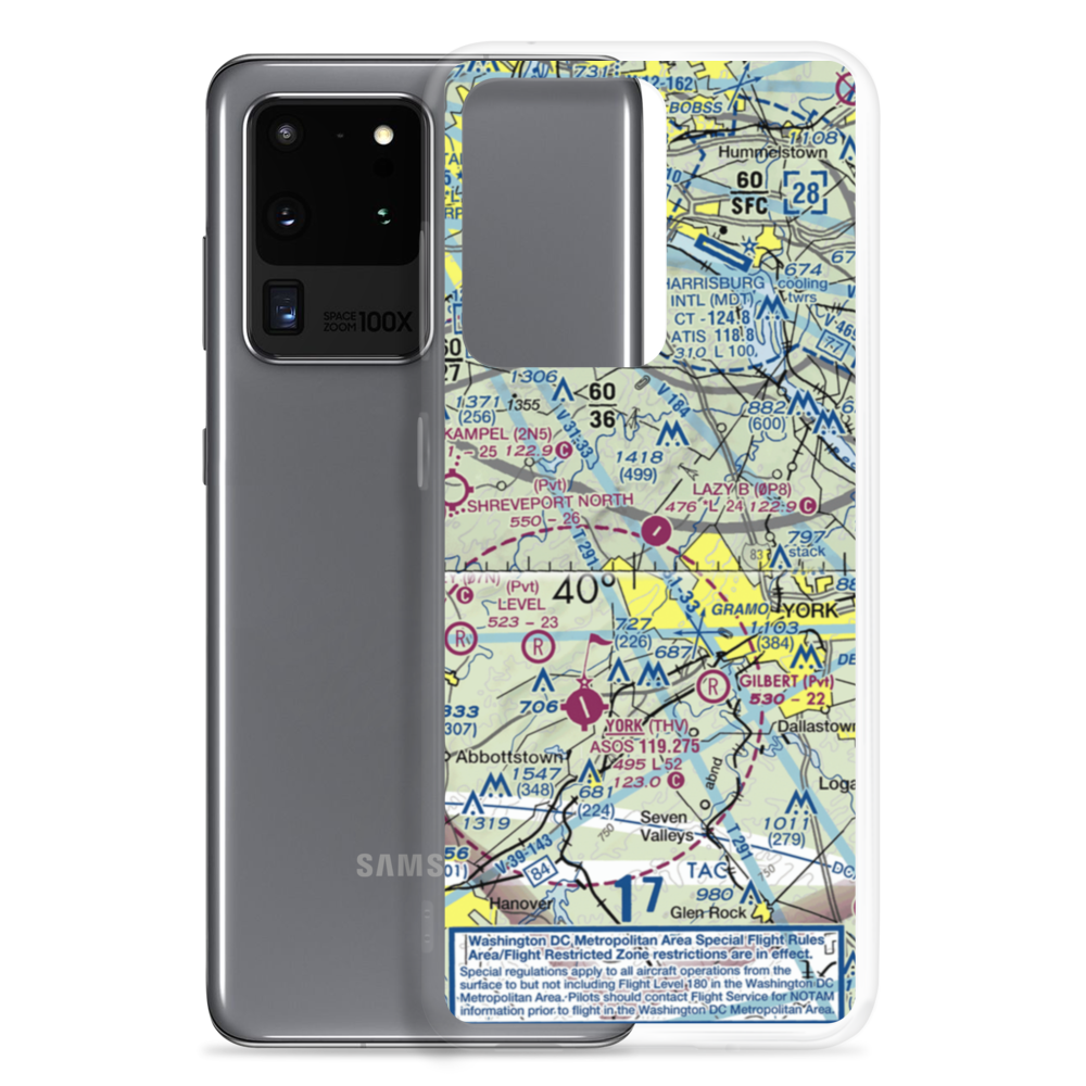 Baney's Airport (90PN) VFR Sectional Samsung Case Samsung Galaxy S20 Ultra model shown