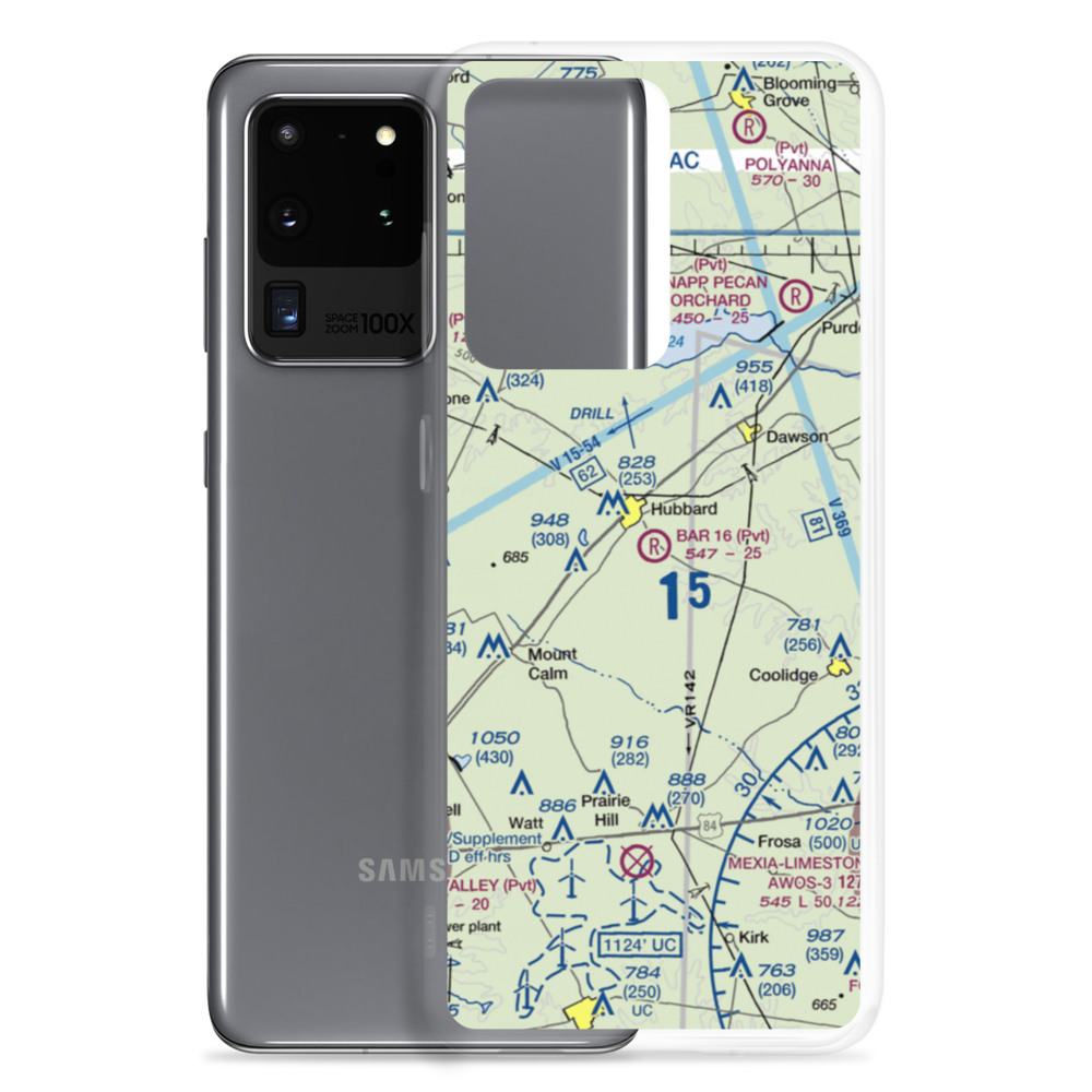 Bar 16 Airport (1TS2) VFR Sectional Samsung Case Samsung Galaxy S20 Ultra model shown