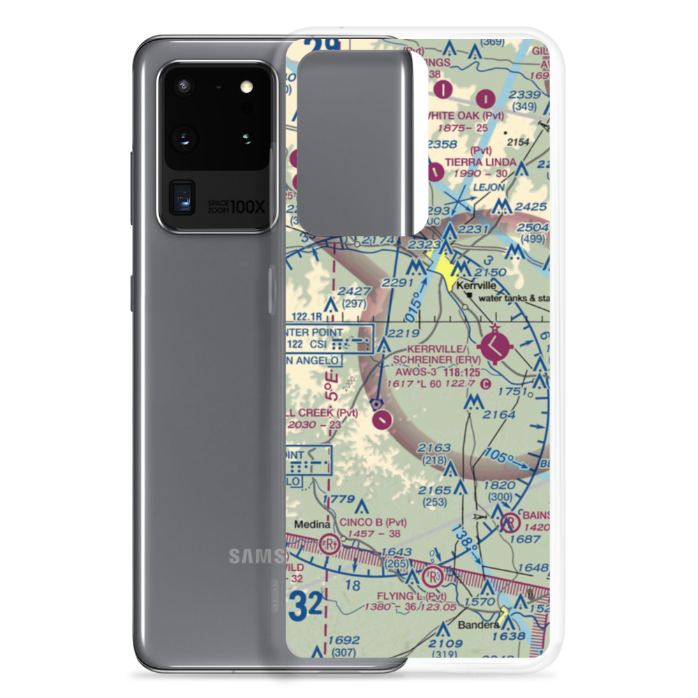 Barclay's Roost Airport (TA73) VFR Sectional Samsung Case Samsung Galaxy S20 Ultra model shown