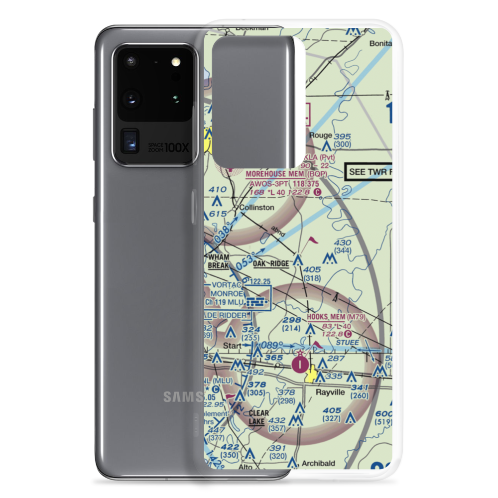 Barham Airport (01LA) VFR Sectional Samsung Case Samsung Galaxy S20 Ultra model shown