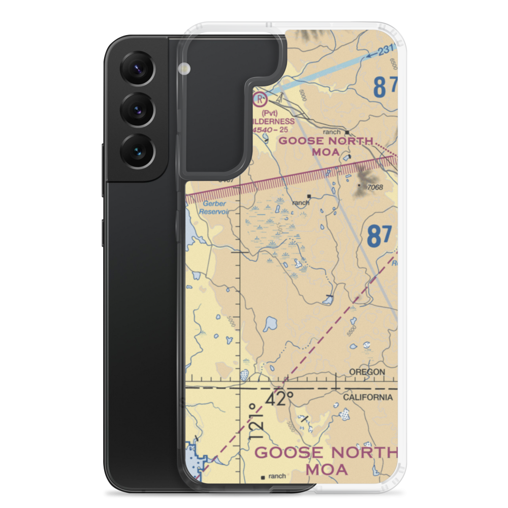 Barnes Valley Airport (US-0114) VFR Sectional Samsung Case Samsung Galaxy S22 Plus model shown