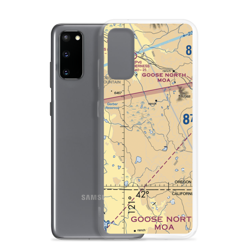 Barnes Valley Airport (US-0114) VFR Sectional Samsung Case Samsung Galaxy S20 model shown