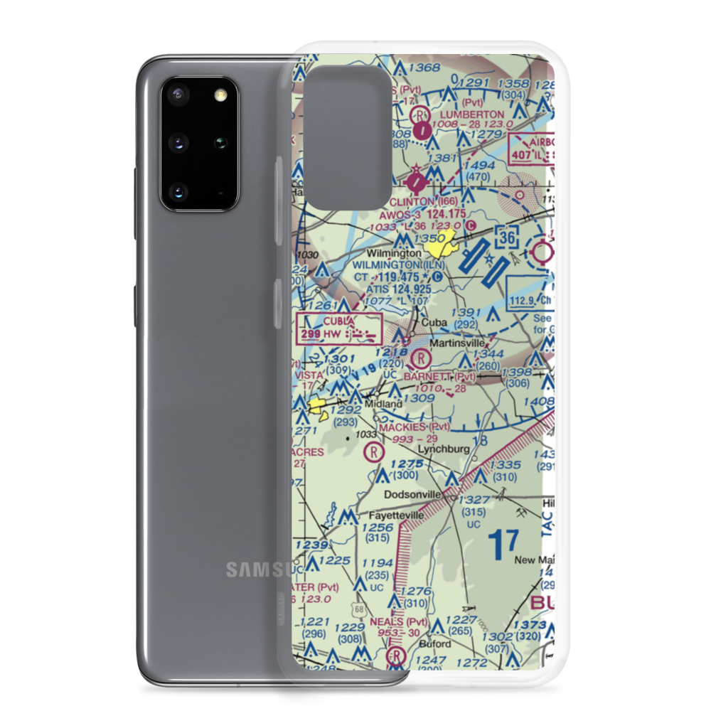 Barnett Airpark (1OA3) VFR Sectional Samsung Case Samsung Galaxy S20 Plus model shown