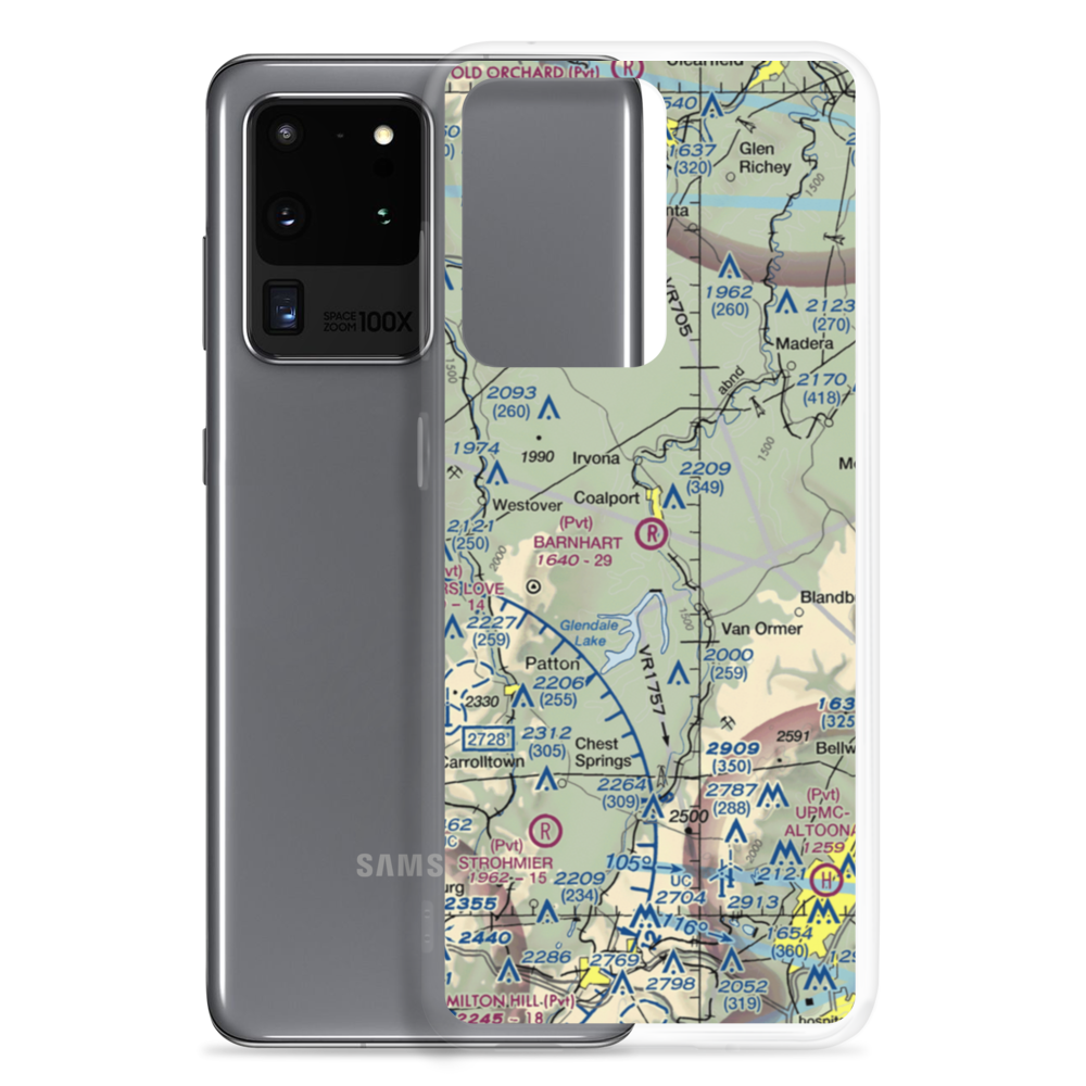 Barnhart Airport (PS69) VFR Sectional Samsung Case Samsung Galaxy S20 Ultra model shown