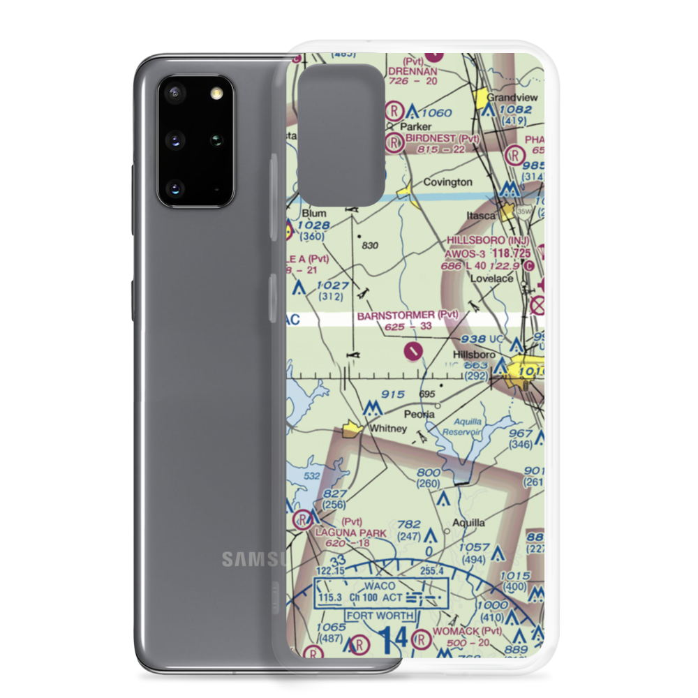 Barnstormer Airport (TE99) VFR Sectional Samsung Case Samsung Galaxy S20 Plus model shown