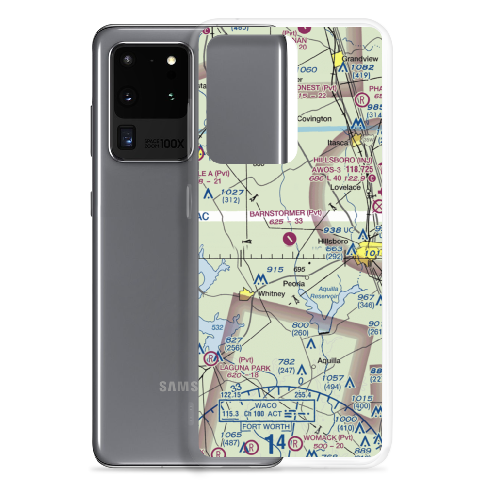 Barnstormer Airport (TE99) VFR Sectional Samsung Case Samsung Galaxy S20 Ultra model shown