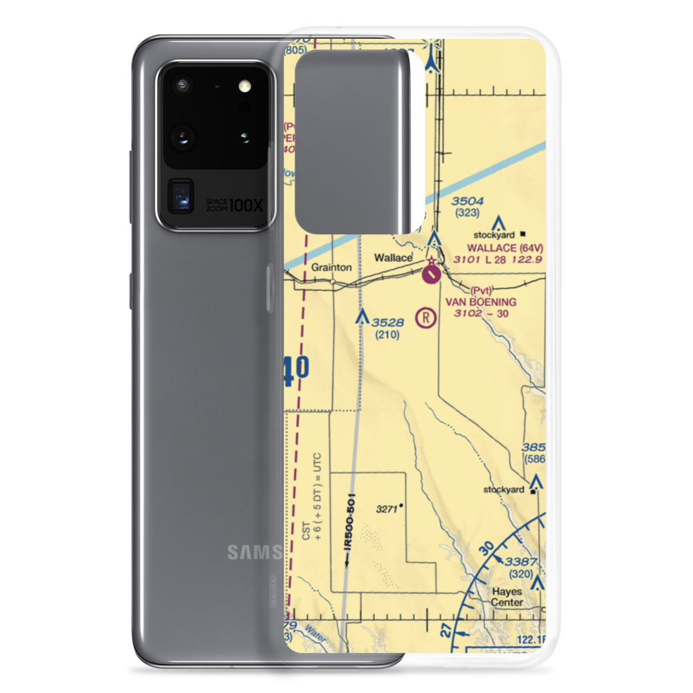 Bartmess Airport (29NE) VFR Sectional Samsung Case Samsung Galaxy S20 Ultra model shown