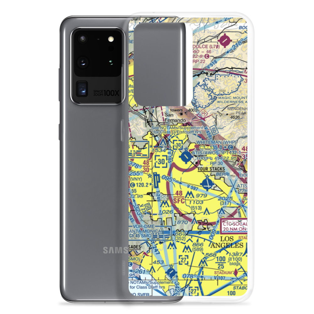 Barton Heliport (PAI) VFR Sectional Samsung Case Samsung Galaxy S20 Ultra model shown
