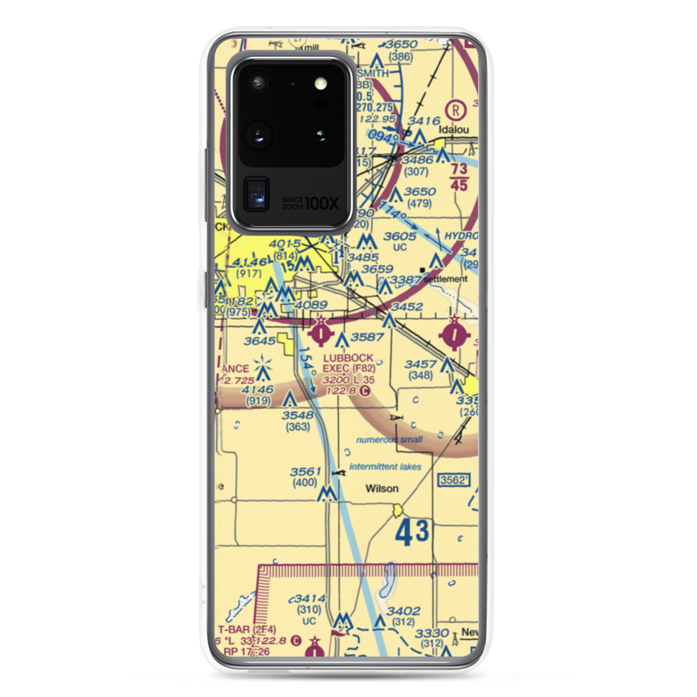 Bartos Farm Airport (47XS) VFR Sectional Samsung Case Samsung Galaxy S20 Ultra model shown
