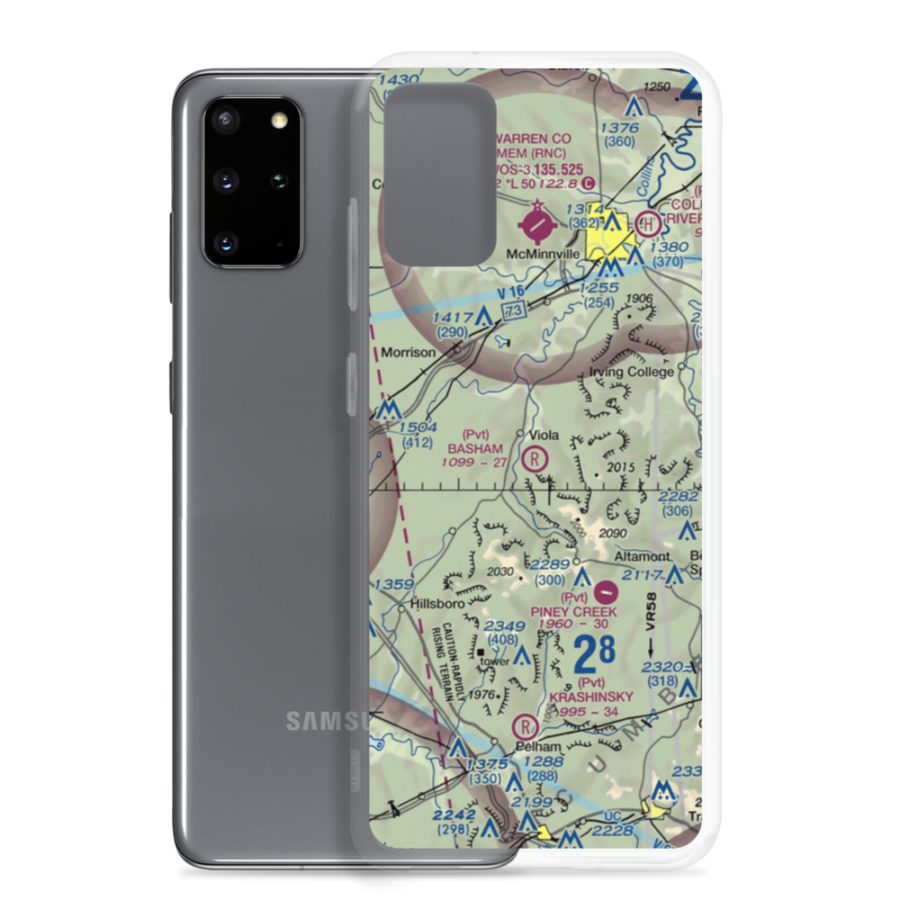 Basham Field (66TN) VFR Sectional Samsung Case Samsung Galaxy S20 Plus model shown